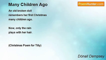 Dónall Dempsey - Many Children Ago
