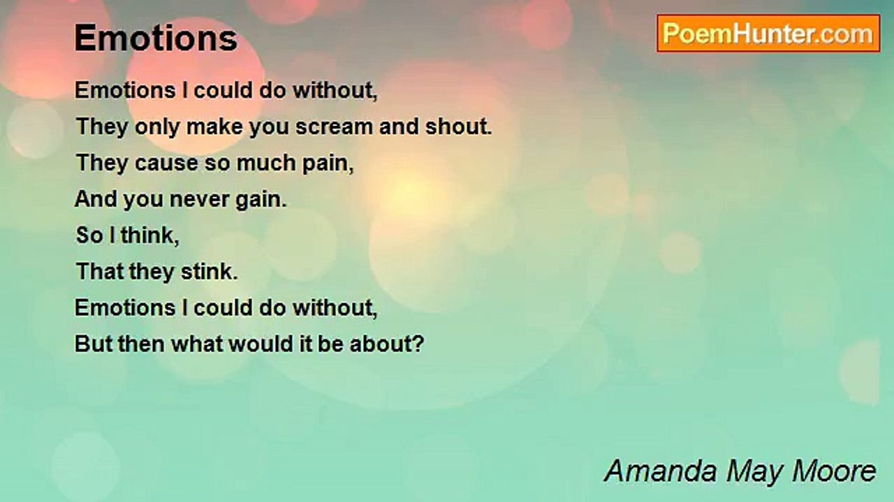 Amanda May Moore - Emotions