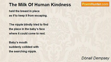 Dónall Dempsey - The Milk Of Human Kindness