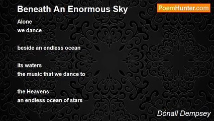 Dónall Dempsey - Beneath An Enormous Sky