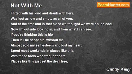 Candy Kelly - Not With Me