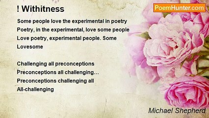 Michael Shepherd - ! Withitness