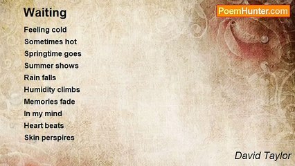 David Taylor - Waiting