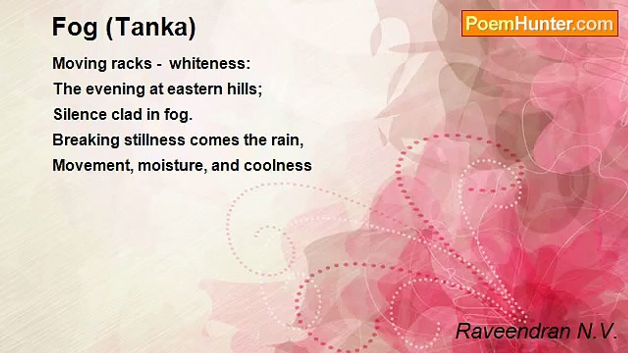 Raveendran N.V. - Fog (Tanka)
