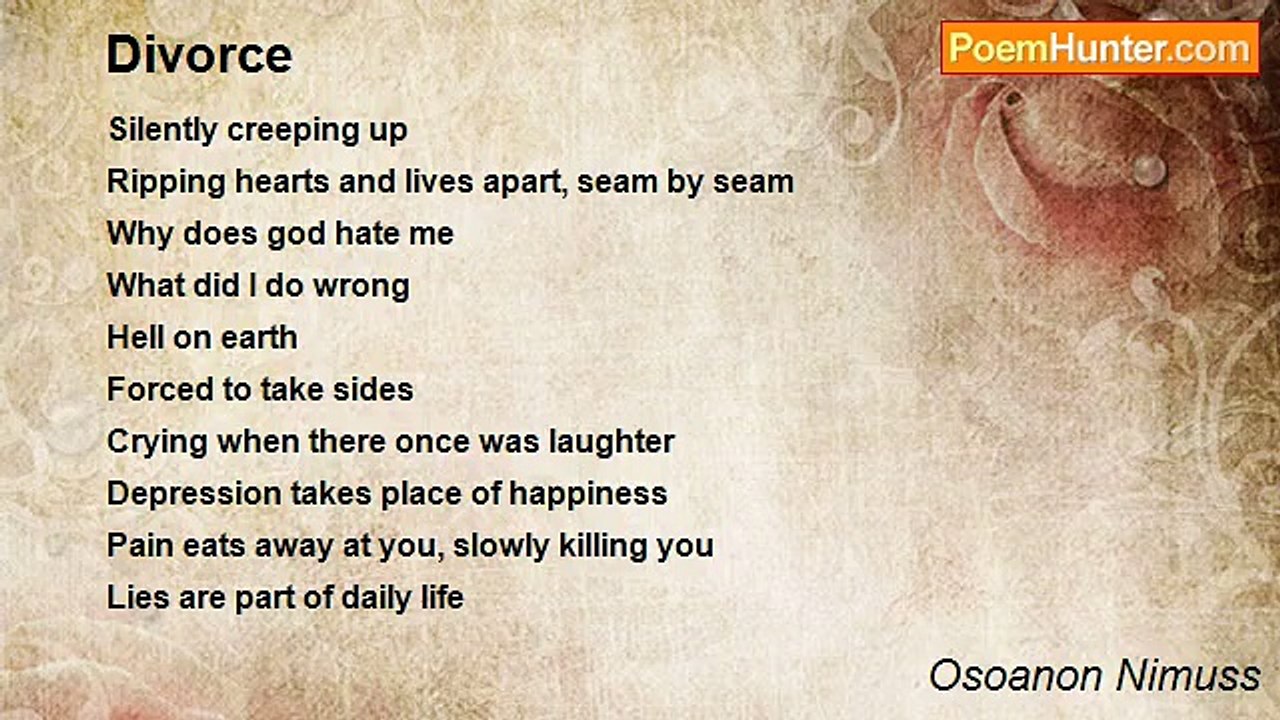 Osoanon Nimuss - Divorce