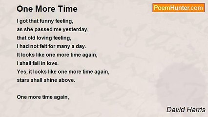 David Harris - One More Time