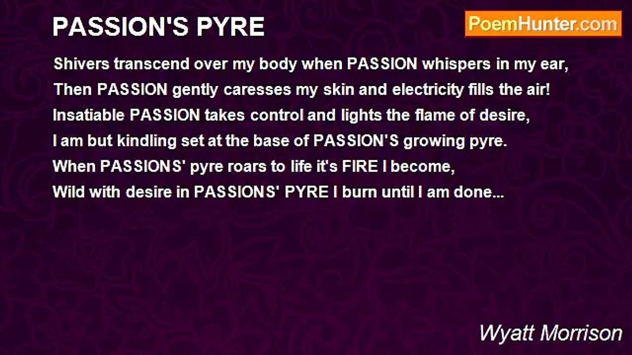 Wyatt Morrison - PASSION'S PYRE