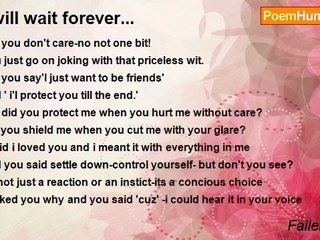 Fallen Angel - I will wait forever...