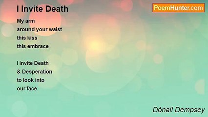 Dónall Dempsey - I Invite Death