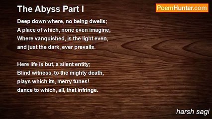 harsh sagi - The Abyss Part I
