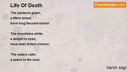 harsh sagi - Life Of Death