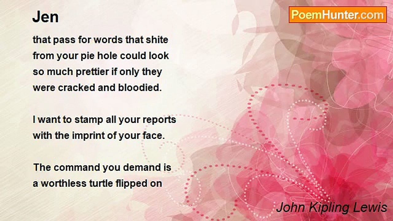 John Kipling Lewis - Jen