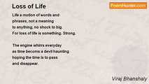 Viraj Bhanshaly - Loss of Life