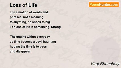 Viraj Bhanshaly - Loss of Life