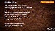 Max Reif - Bibliophilia