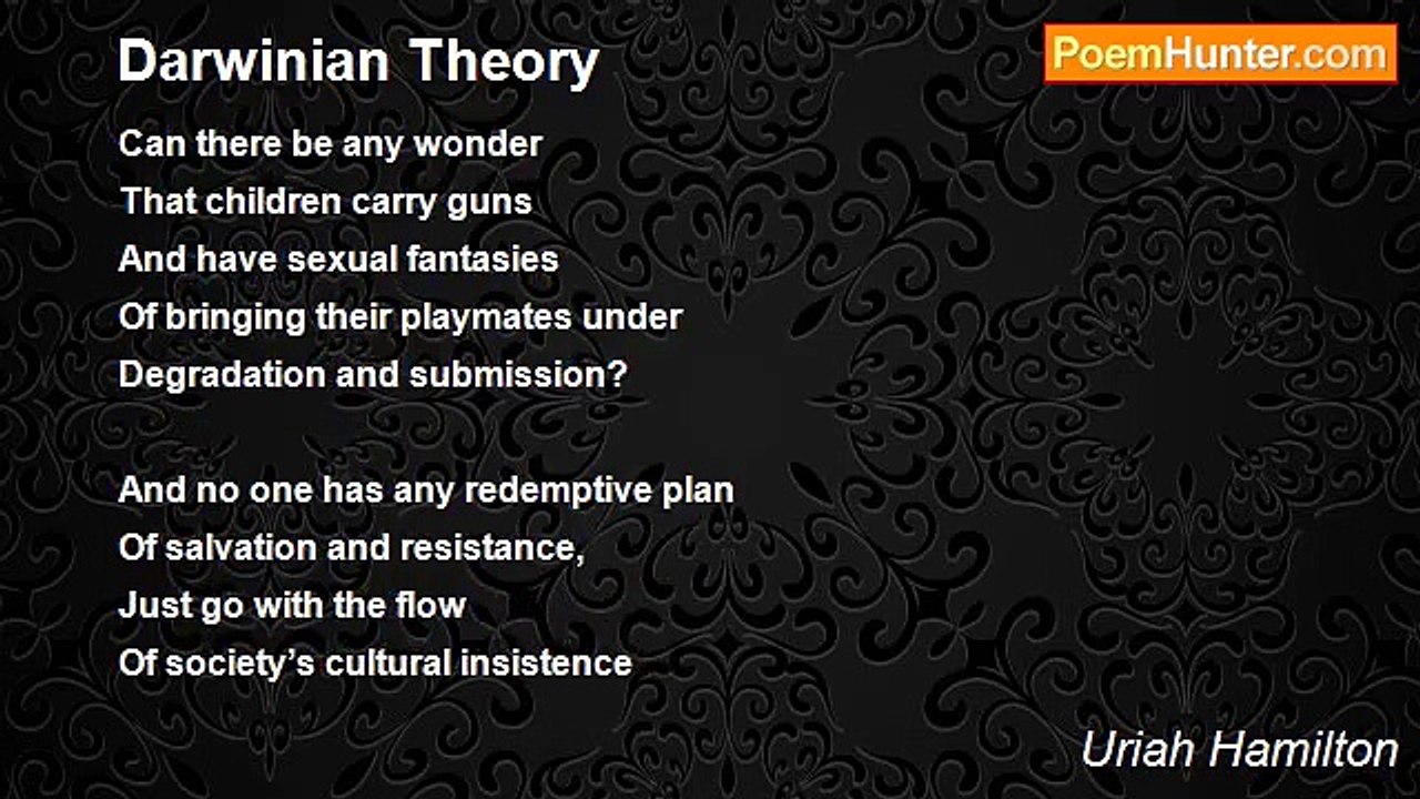 Uriah Hamilton - Darwinian Theory