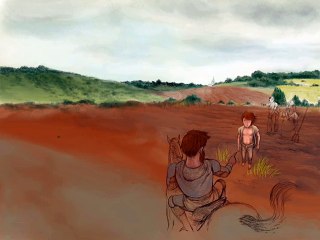 Sa Route - version instrumentale sur un clip dessiné de Christophe Bon