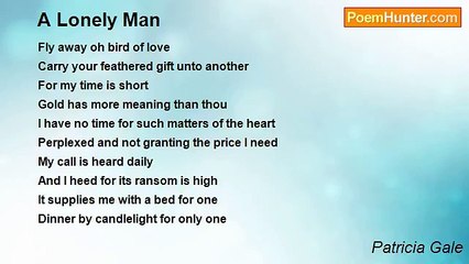 Patricia Gale - A Lonely Man