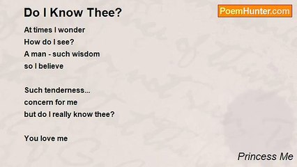 Princess Me - Do I Know Thee?