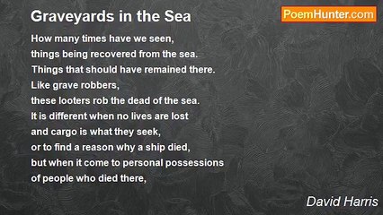 David Harris - Graveyards in the Sea