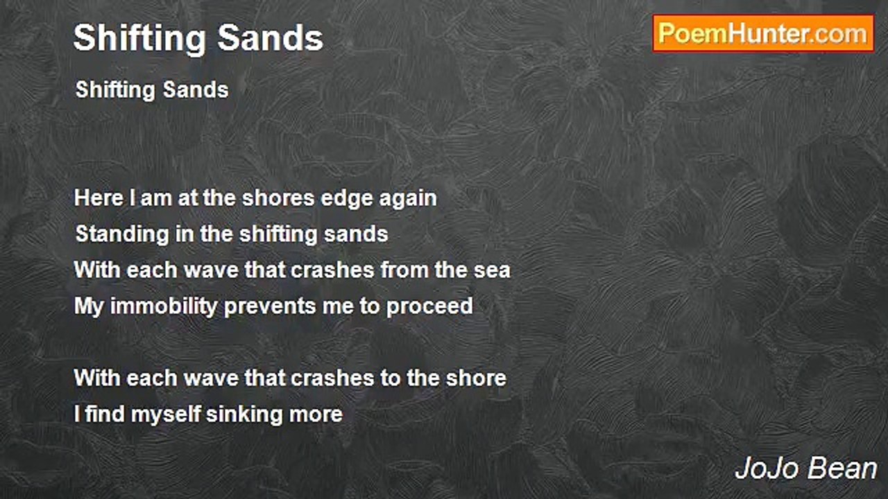 JoJo Bean - Shifting Sands