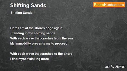 JoJo Bean - Shifting Sands