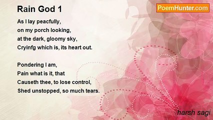 harsh sagi - Rain God 1