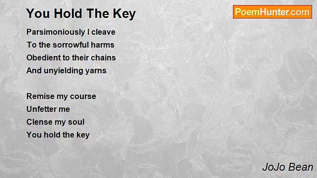 JoJo Bean - You Hold The Key