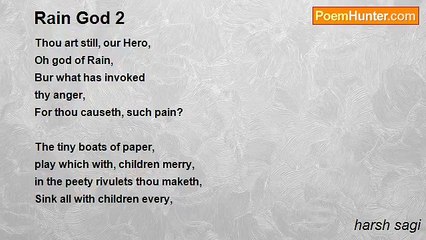 harsh sagi - Rain God 2