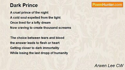 Arwen Lee CW - Dark Prince