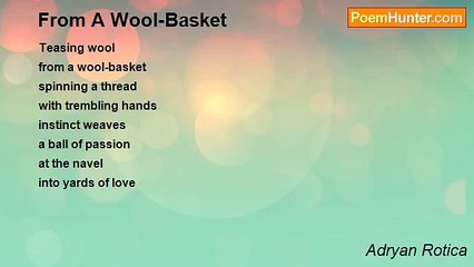 Adryan Rotica - From A Wool-Basket