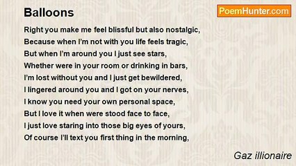 Gaz illionaire - Balloons