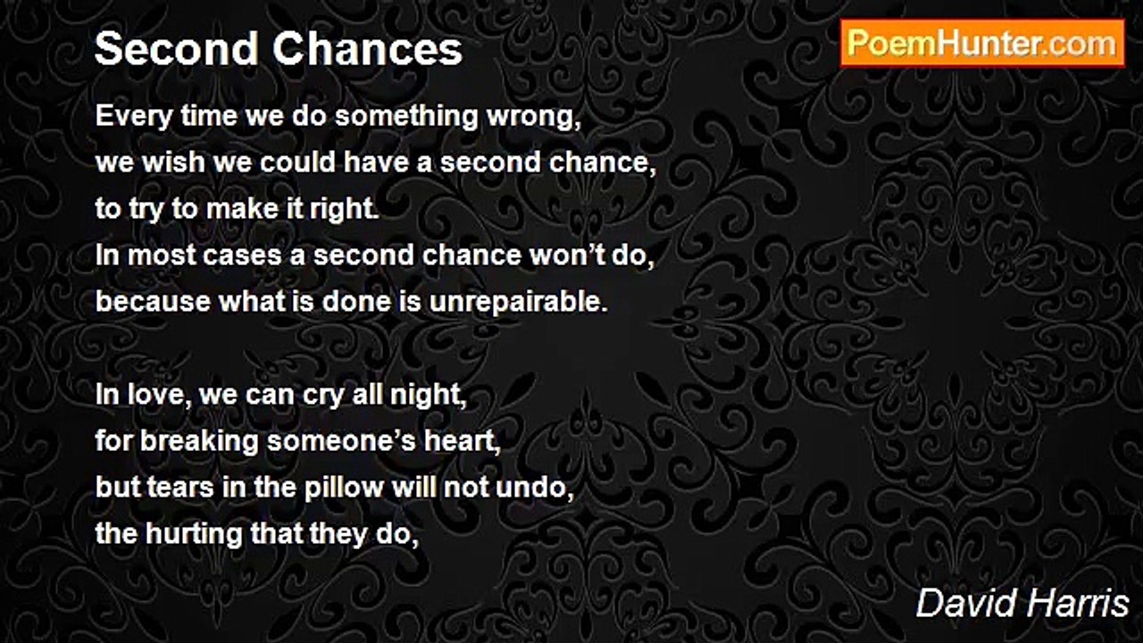David Harris - Second Chances