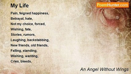 An Angel Without Wings - My Life
