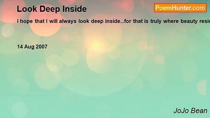 JoJo Bean - Look Deep Inside