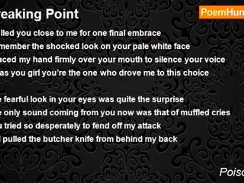 Poison 9901 - Breaking Point