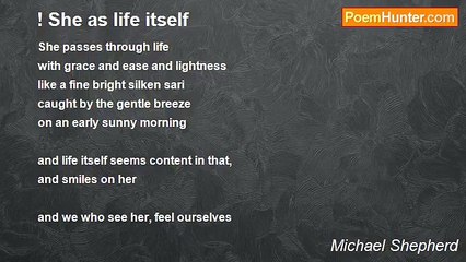 Michael Shepherd - ! She as life itself