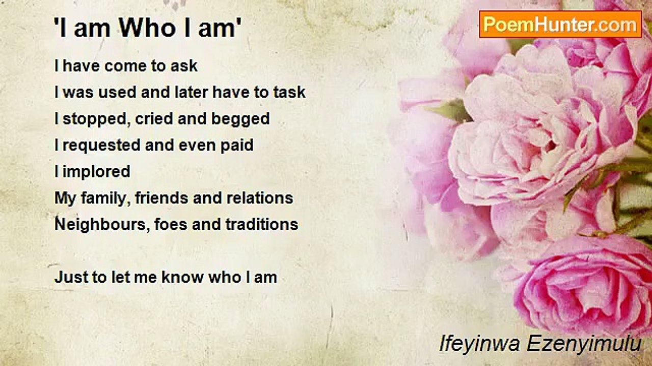 Ifeyinwa Ezenyimulu - 'I am Who I am'