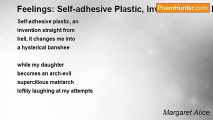 Margaret Alice - Feelings: Self-adhesive Plastic, Invention From Hell