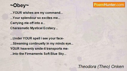 Theodora (Theo) Onken - ~Obey~