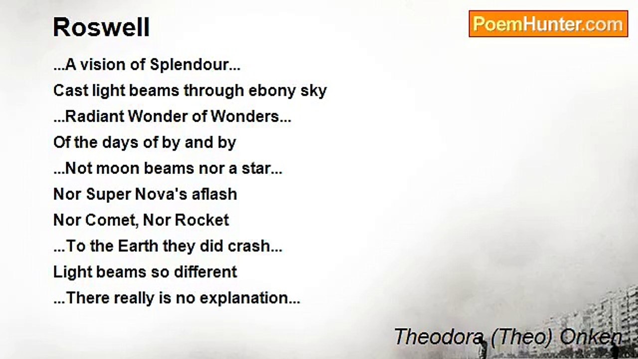 Theodora (Theo) Onken - Roswell