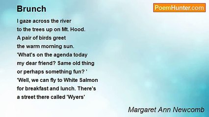 Margaret Ann Newcomb - Brunch