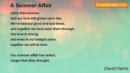 David Harris - A Summer Affair