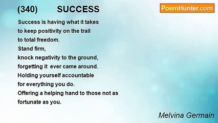 Melvina Germain - (340)        SUCCESS