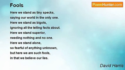David Harris - Fools
