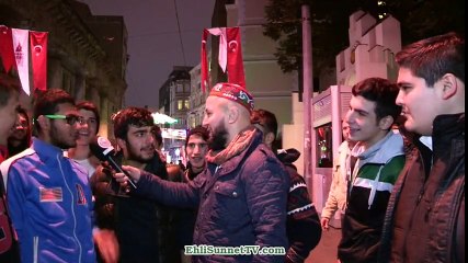 Ezandan rahatsız olanlara meydan okumak