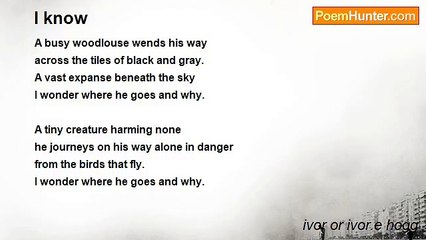 ivor or ivor.e hogg - I know