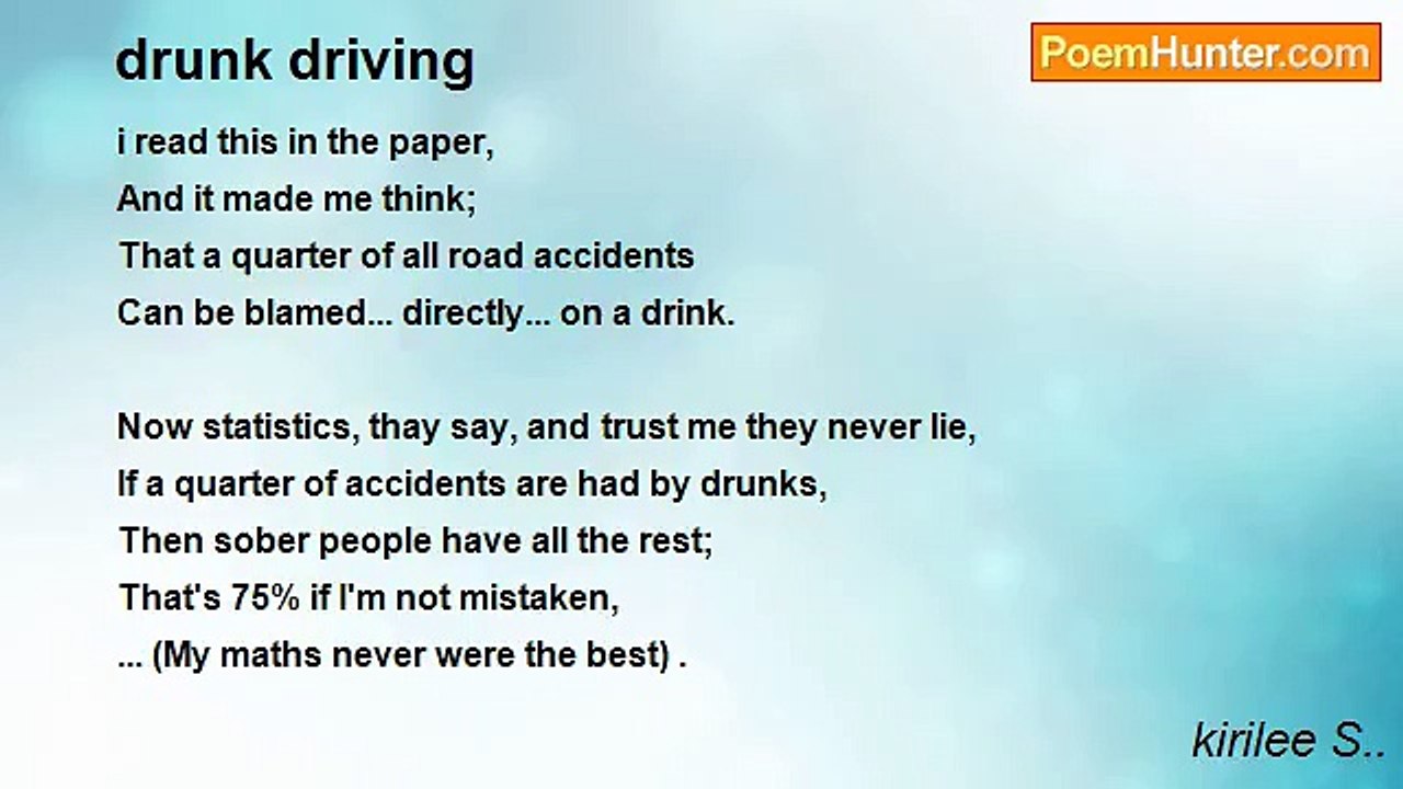 kirilee S.. - drunk driving
