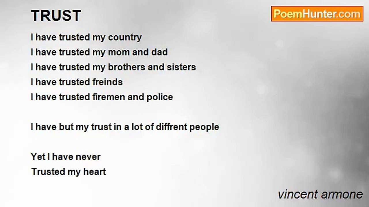 vincent armone - TRUST
