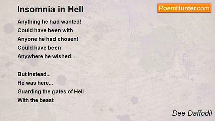 Dee Daffodil - Insomnia in Hell